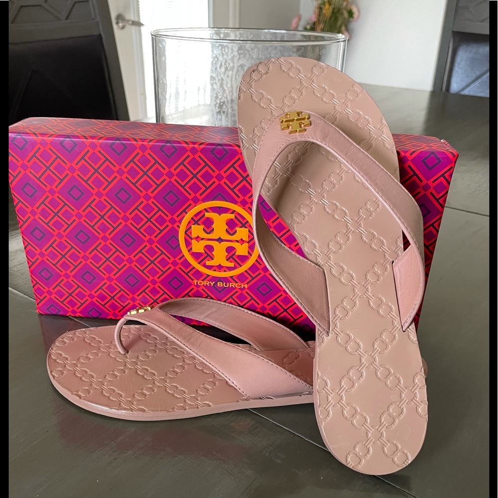 Tory Burch Size 9 Monroe Thong Sandal